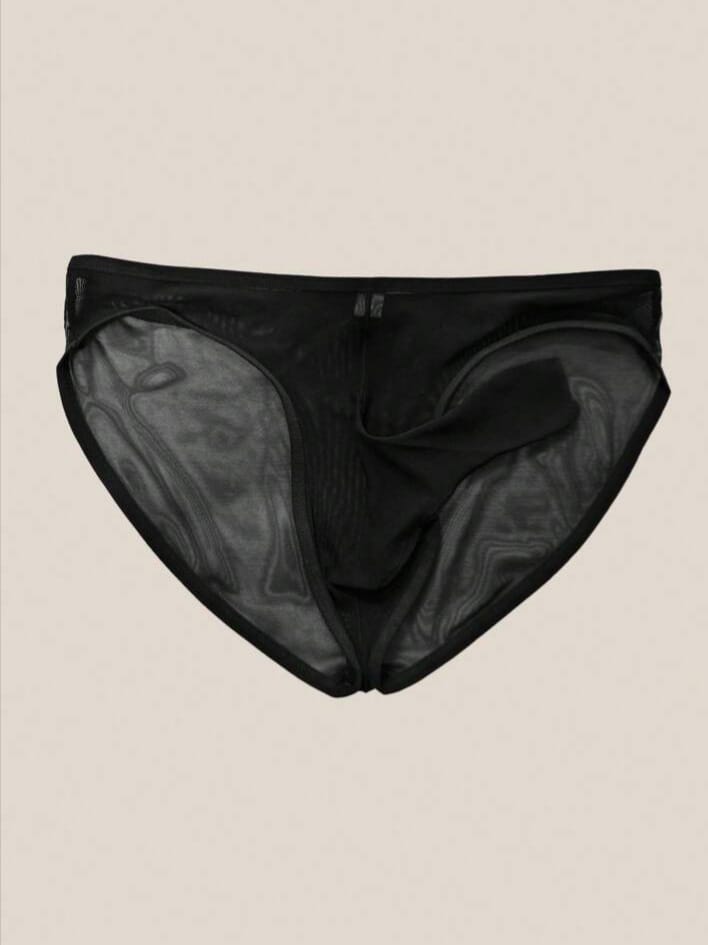 MAD-MEN Men's Breathable Thong Sexy Hollow Out Design Comfortable & supportive Underwear